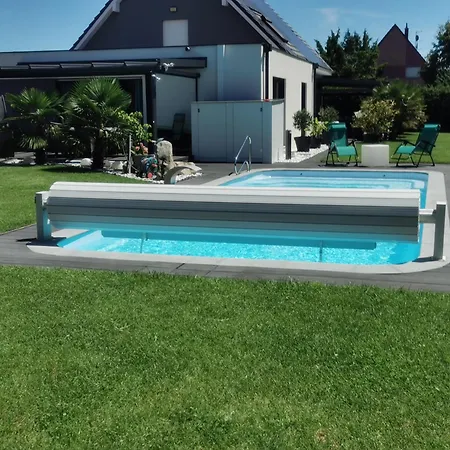 5* Palmenoase Am Pool Im Elsass *